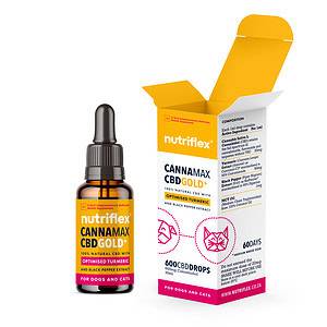 CannaMax Gold CBD Oil for Dogs and Cats