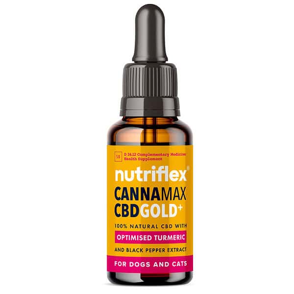 Cannamax Gold Cbd Oil For Dogs And Cats 600Mg - 30Ml - Image 2